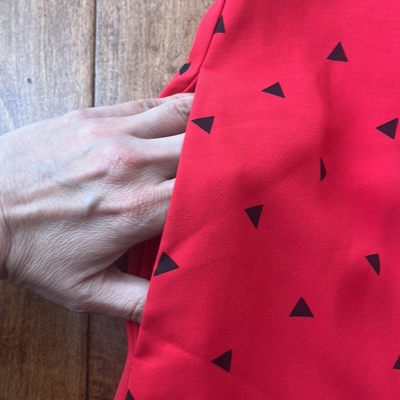 Lulus Nectar Red Print Strapless Tie-Front
Jumpsuit Size M - Picture 11 of 15